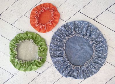 Reusable Fabric Bowl Cover, Set of 3