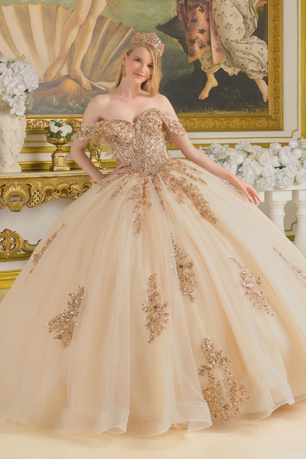 GL3816, Color: CHAMPAGNE, Size: 4