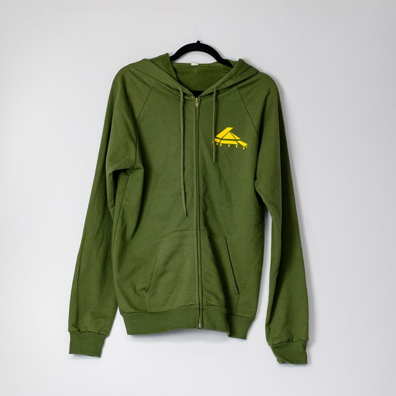 Pilchuck Full Zip Hoodie 100% Organic Cotton