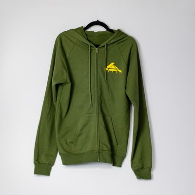 Pilchuck Full Zip Hoodie 100% Organic Cotton