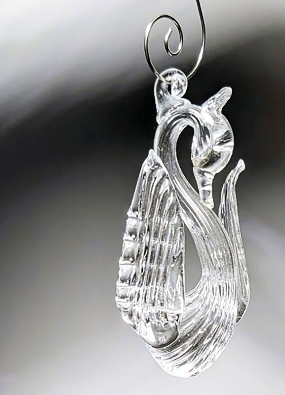 Nathan Sambar - Swans a Swimming Ornament