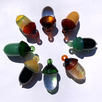 Kit Paulson - Flameworked Acorn