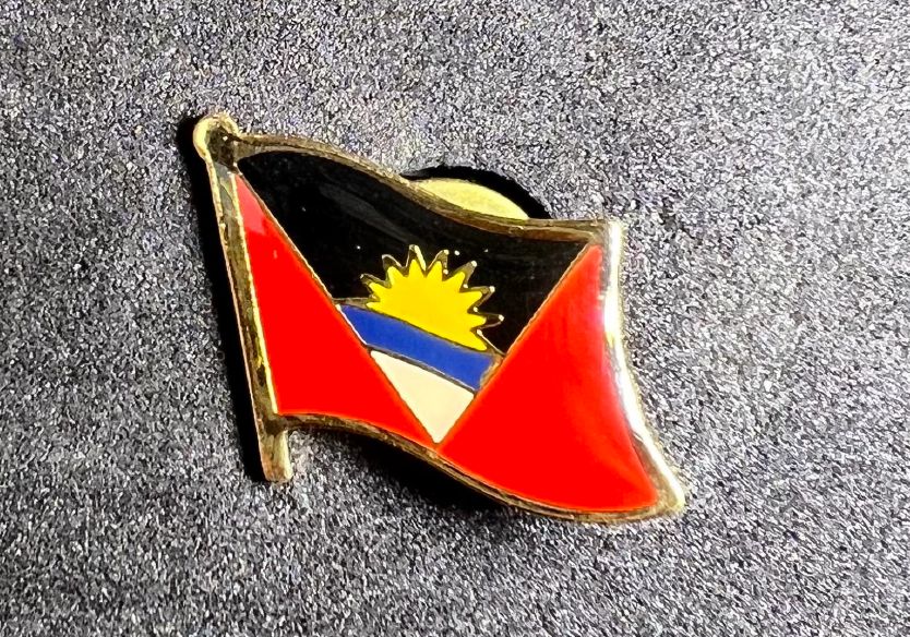 Antigua and Barbuda pin