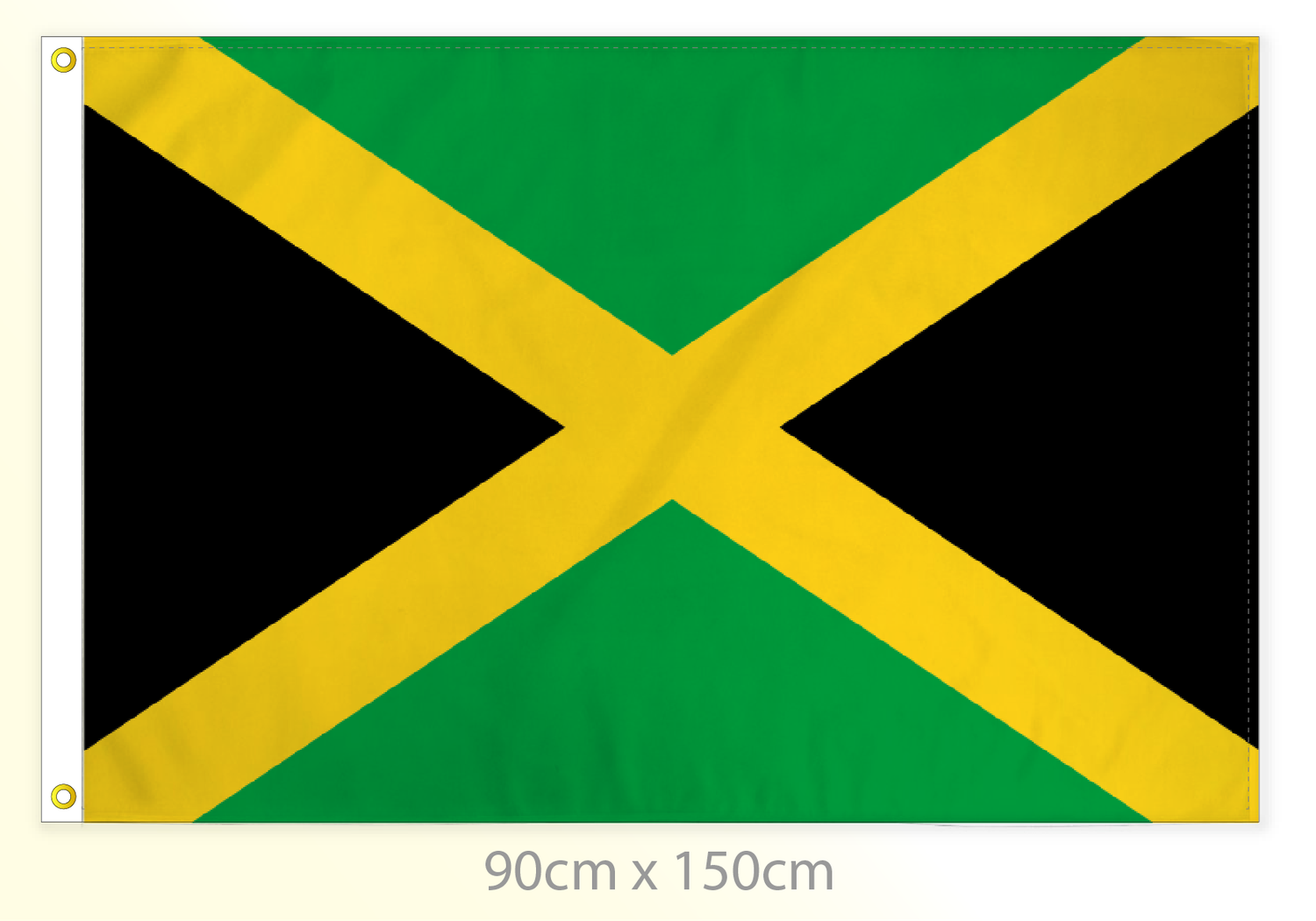 Jamaica flag large 36x60
