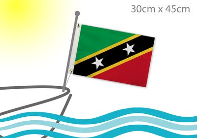 Saint Kitts and Nevis boat flag 12x18