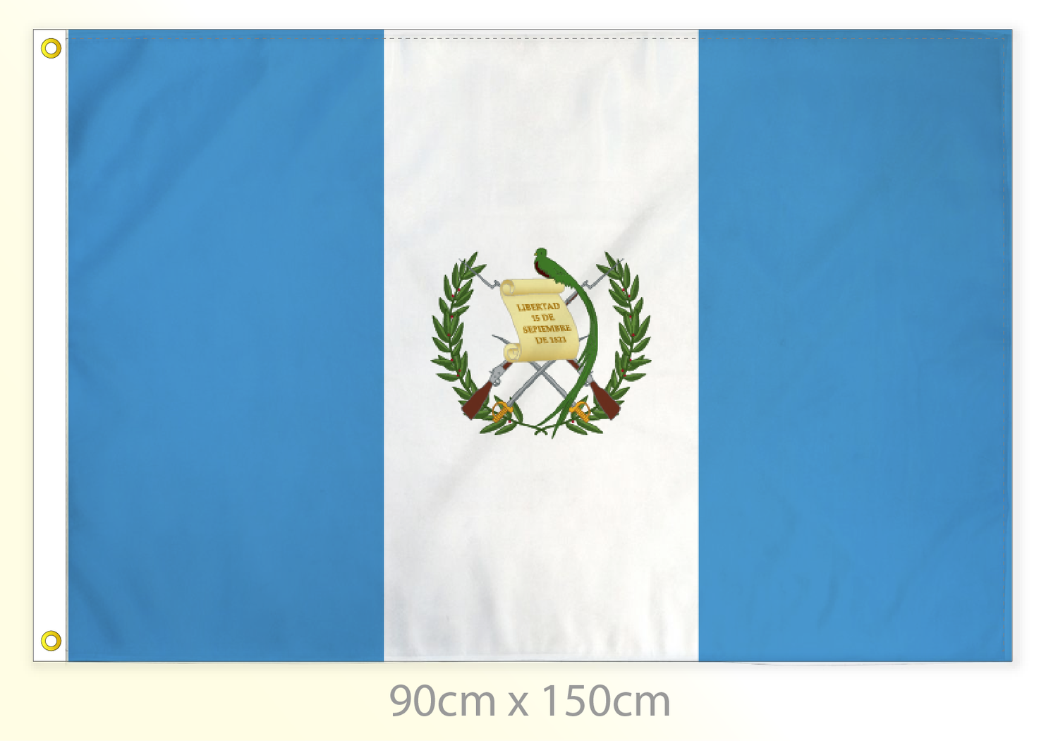 Guatemala flag large 36x60