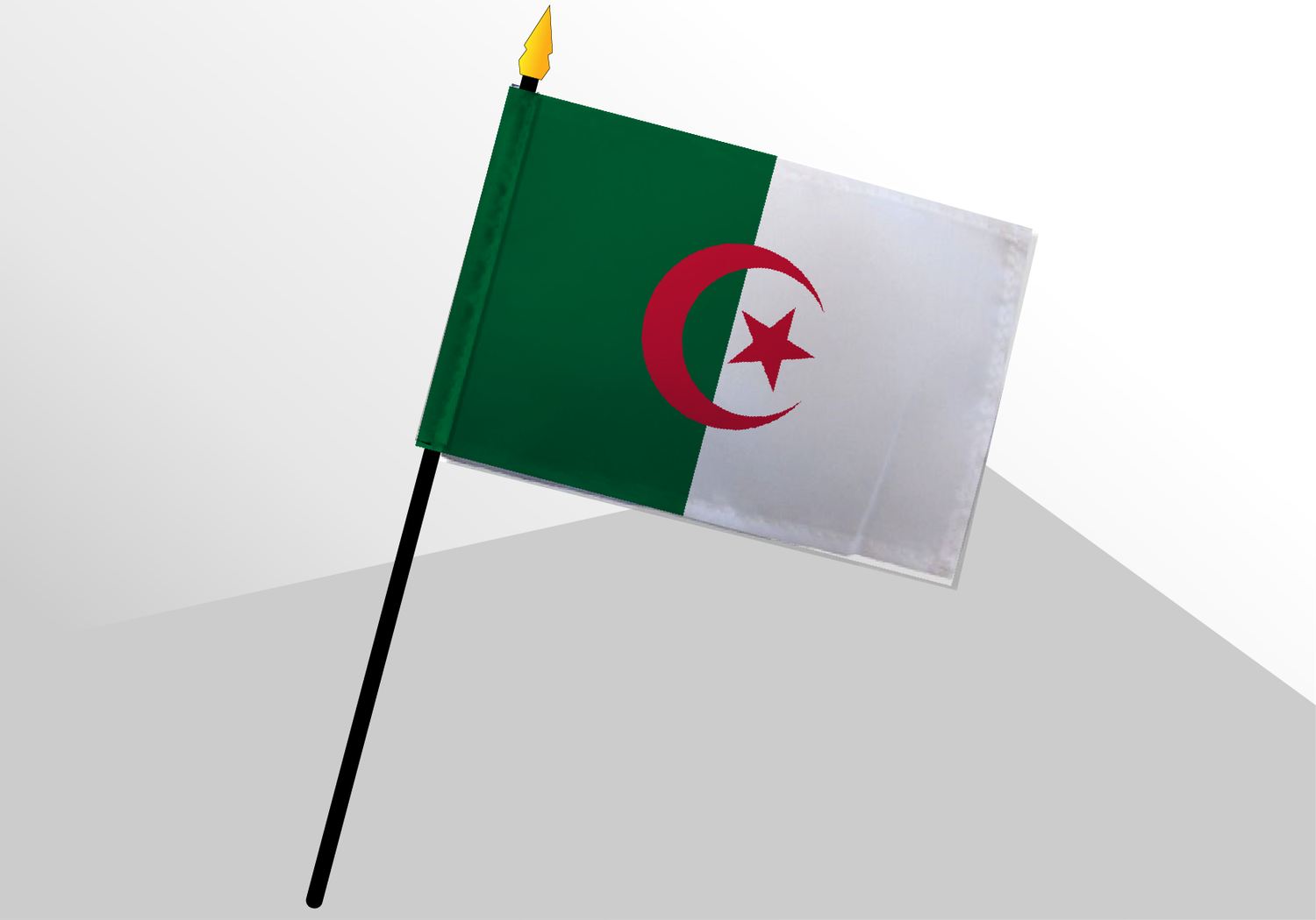 Algeria small standard flag 4x6