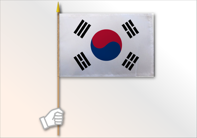 South Korea flag medium 12x18