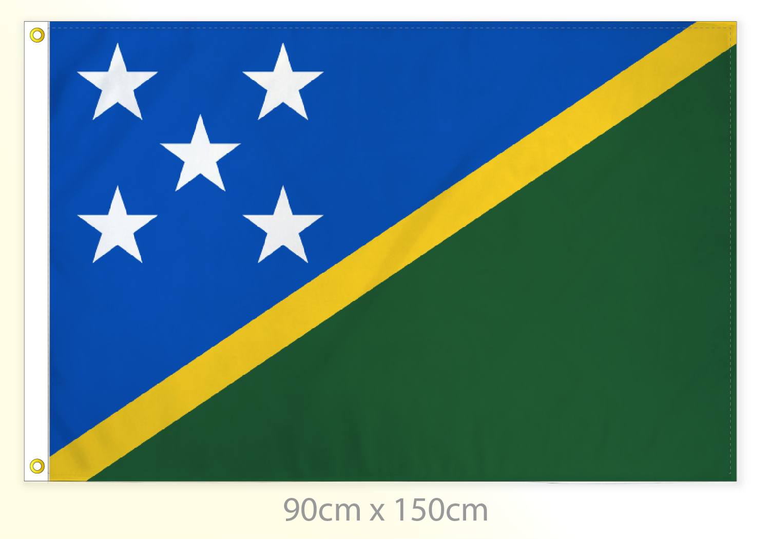 Solomon Islands flag large 36x60