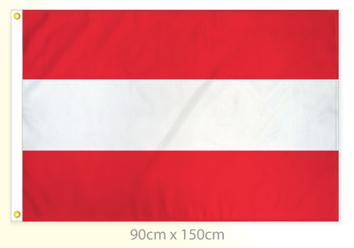 Austria flag large 36x60