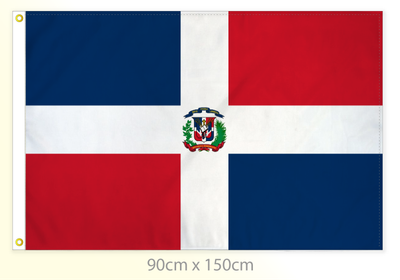 Dominican Republic flag large 36x60