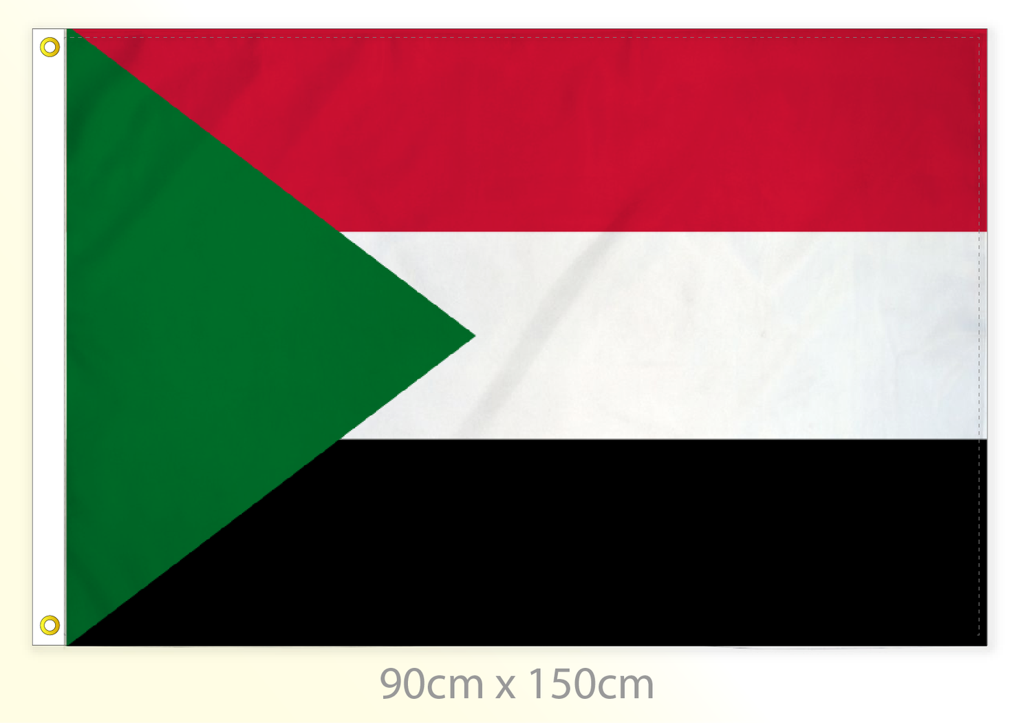 Sudan flag large 36x60