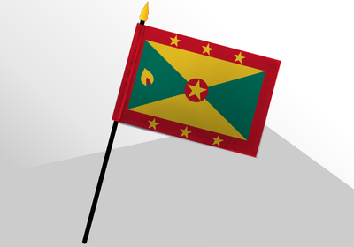 Grenada small standard flag 4x6