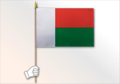 Madagascar flag medium 12x18