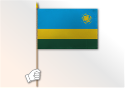 Rwanda flag medium 12x18