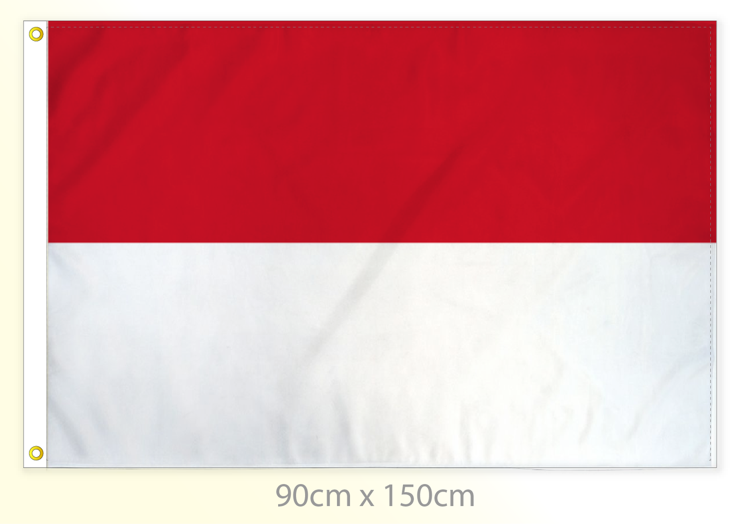 Monaco flag large 36x60