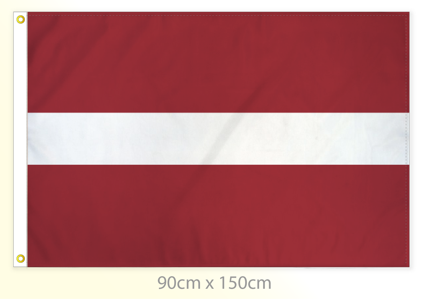 Latvia flag large 36x60