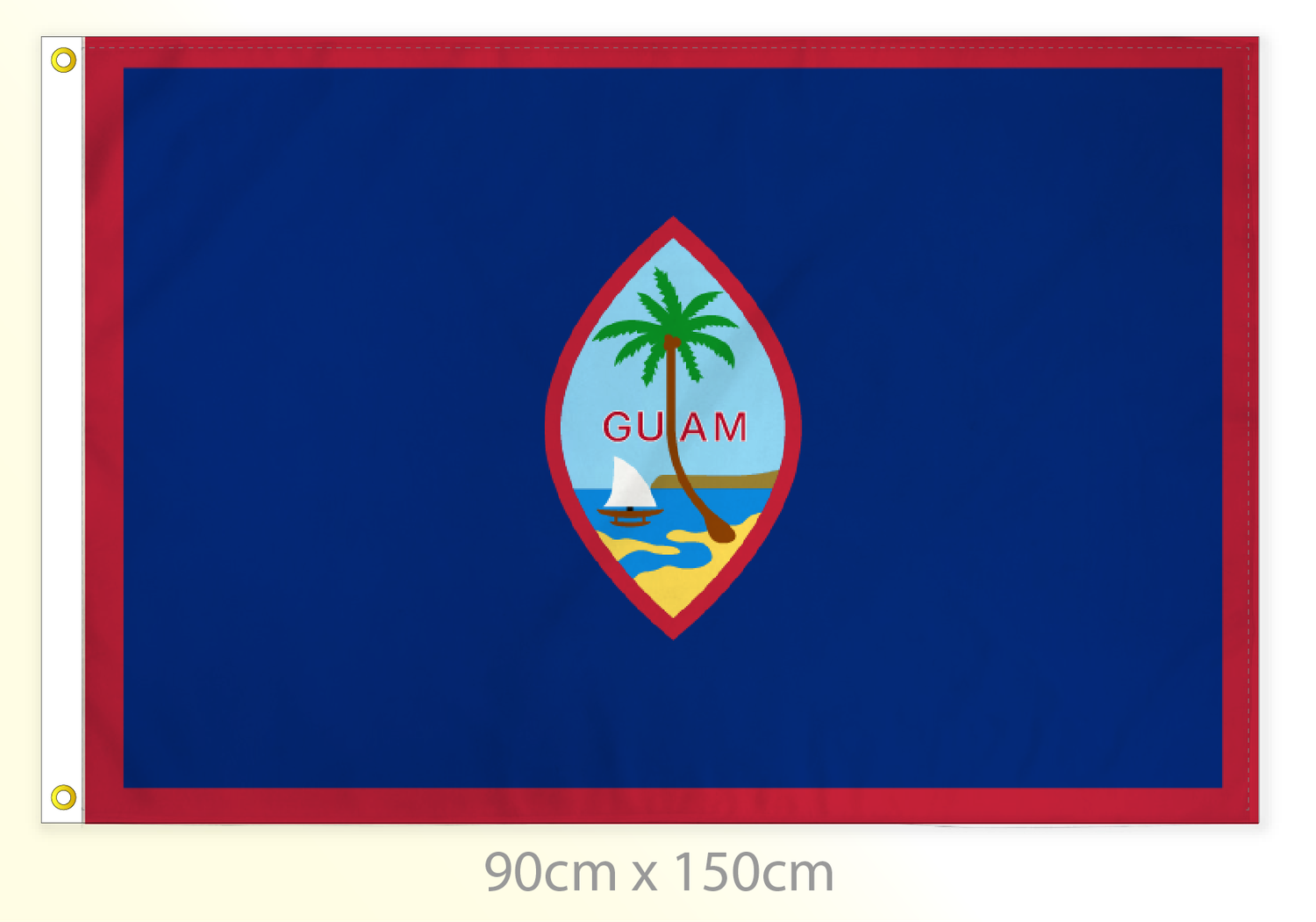 Guam flag large 36x60