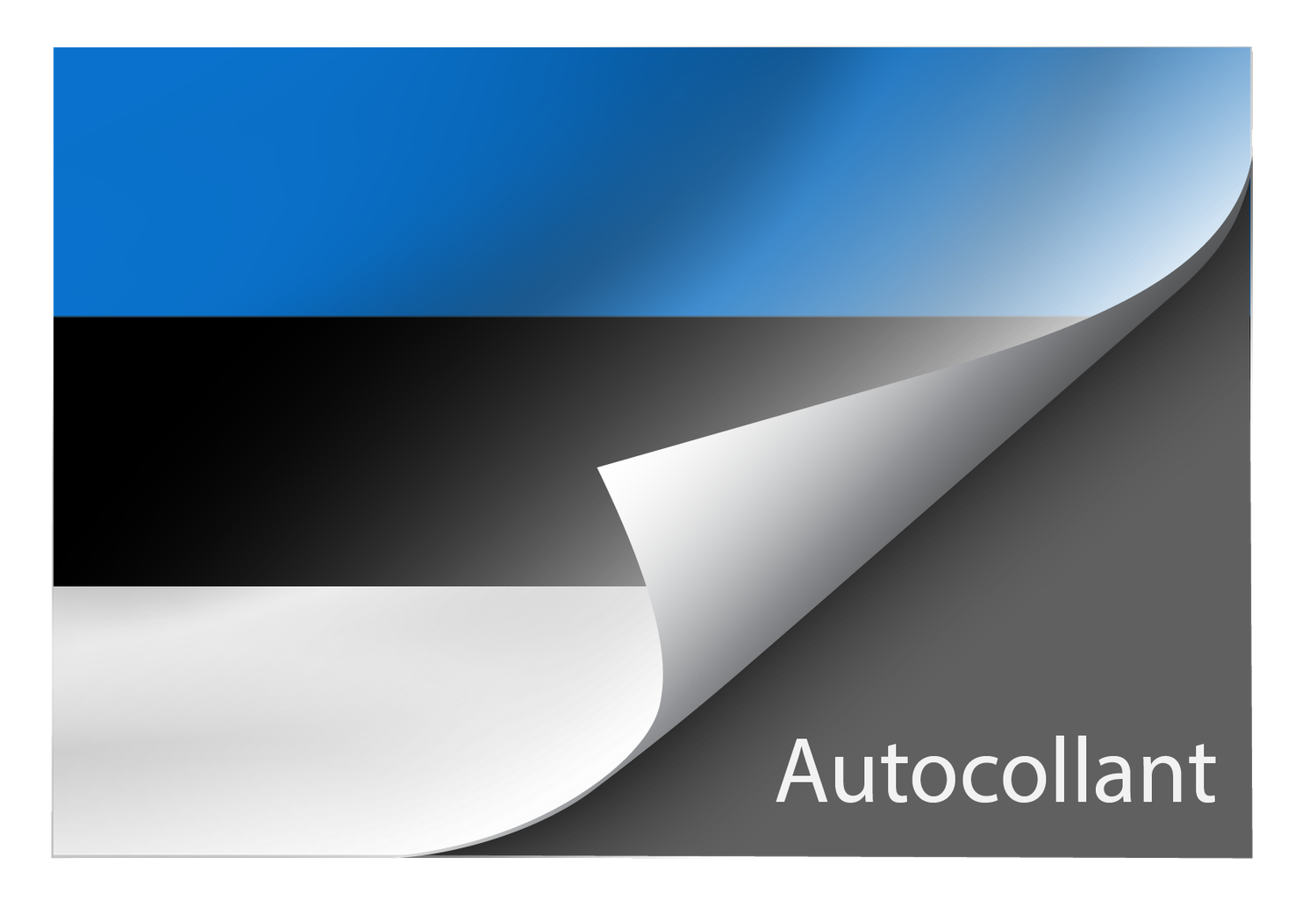 Standard Estonia sticker