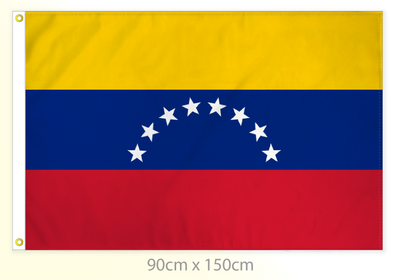 Venezuela flag large 36x60