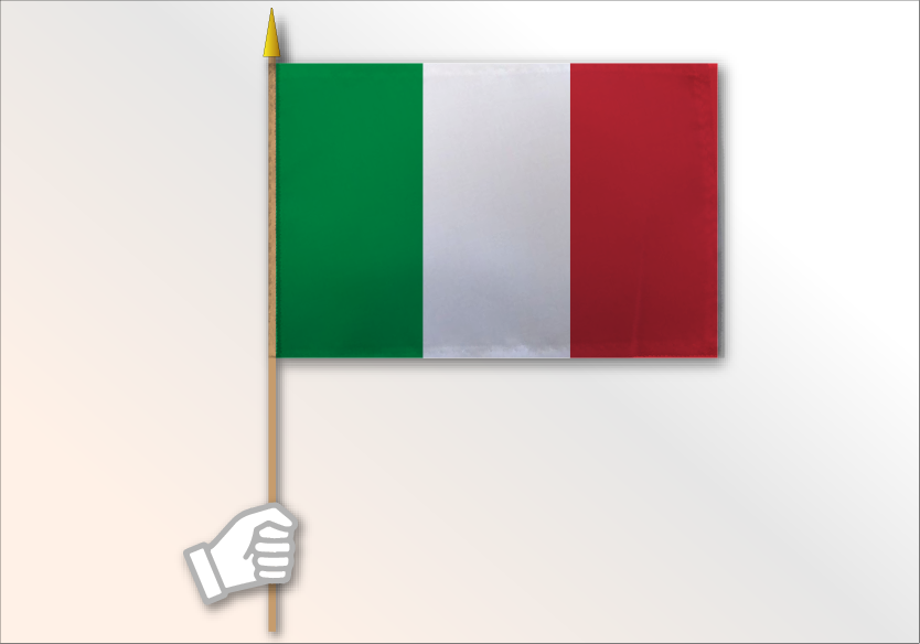 Italy flag medium 12x18