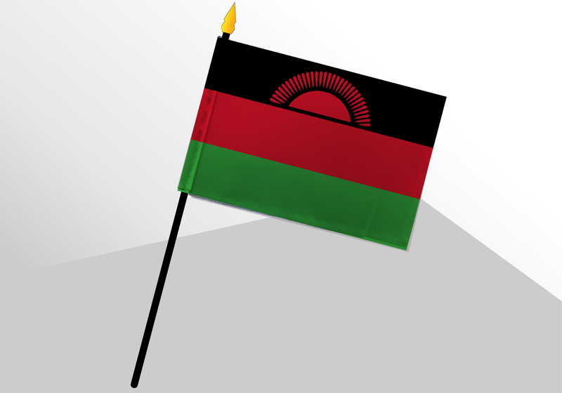 Malawi small standard flag 4x6