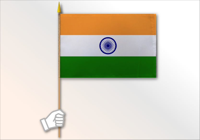 India flag medium 12x18