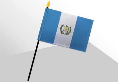 Guatemala small standard flag 4x6
