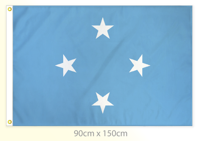 Micronesia flag large 36x60