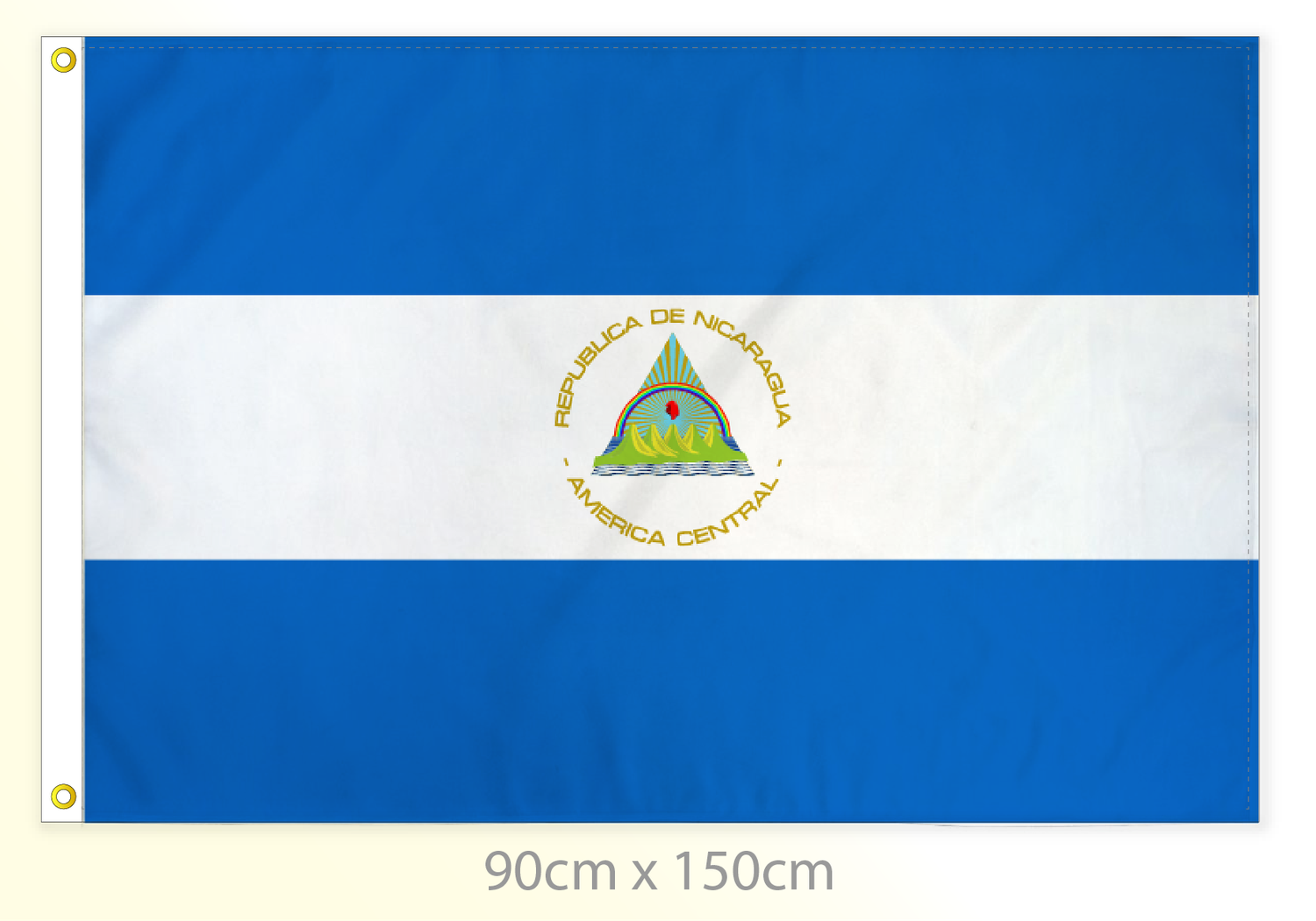 Nicaragua flag large 36x60