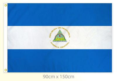 Nicaragua flag large 36x60