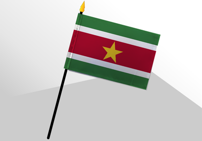 Suriname small standard flag 4x6