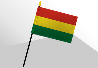 Bolivia small standard flag 4x6