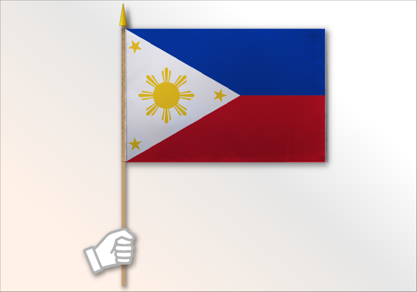 Philippines flag medium 12x18