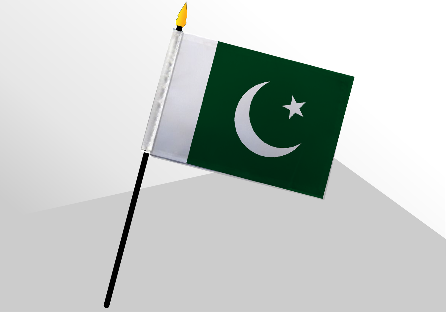 Pakistan small standard flag 4x6