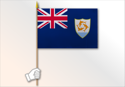 Anguilla medium flag 12x18