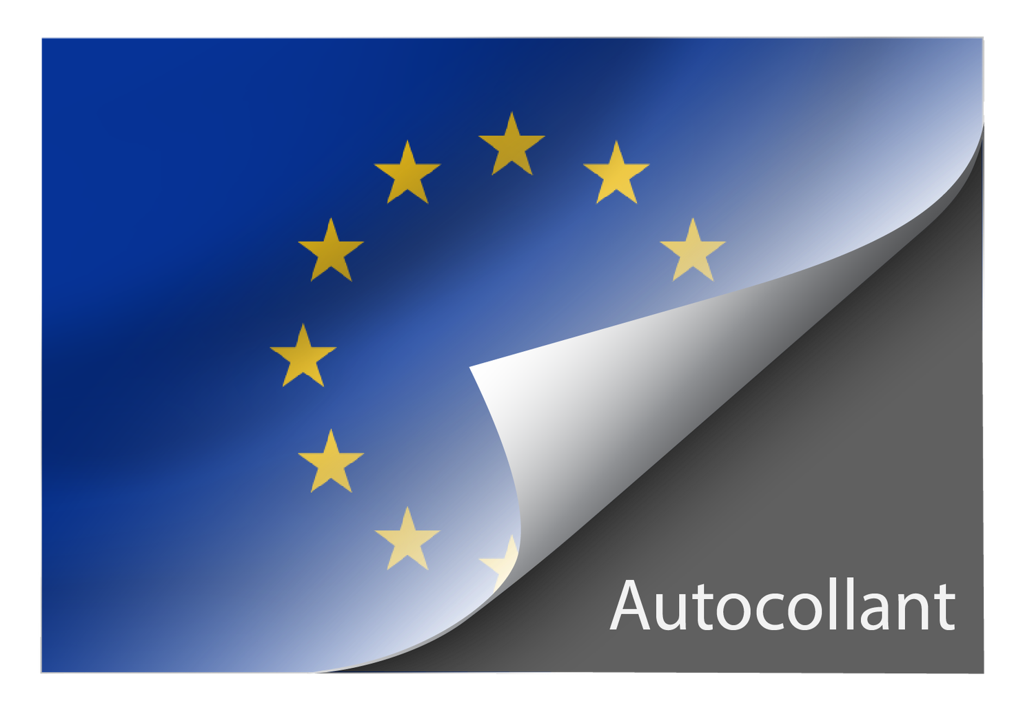 Standard European Union sticker