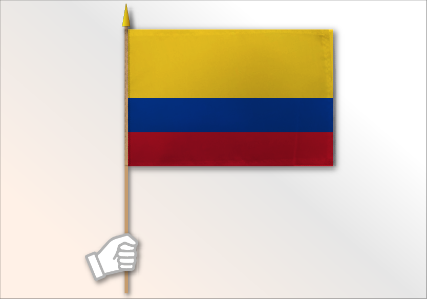 Colombia medium flag 12x18