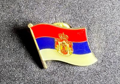 Serbia pin