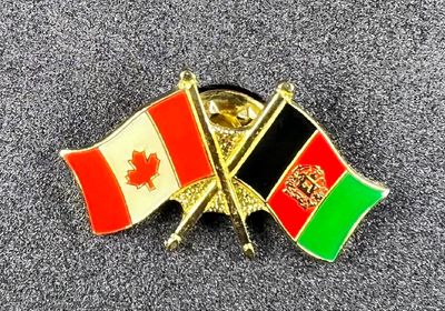 Canada/ Afghanistan cross pin
