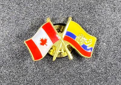 Canada/ Ecuador cross pin