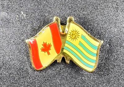 Canada/ Uruguay cross pin