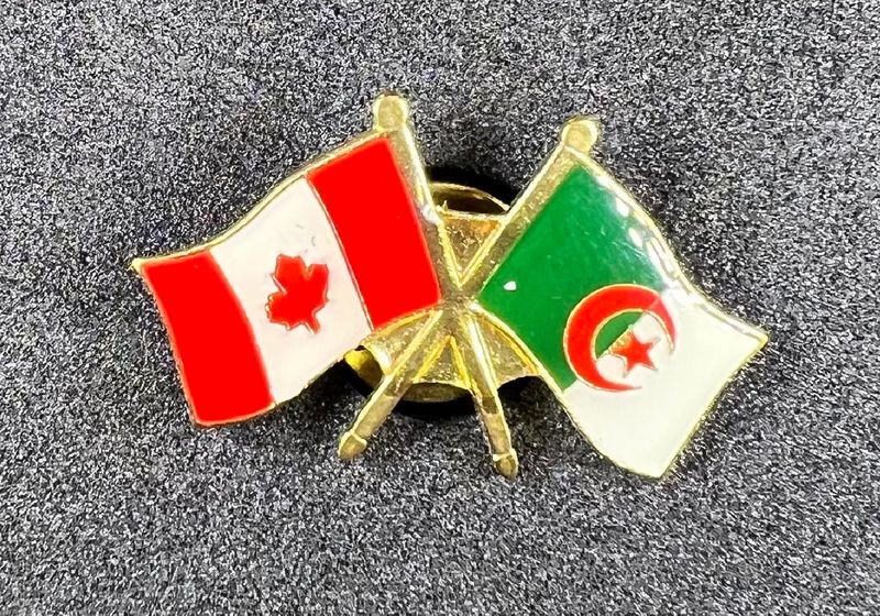 Canada/Algeria cross pin