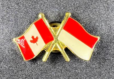 Canada/Indonesia cross pin