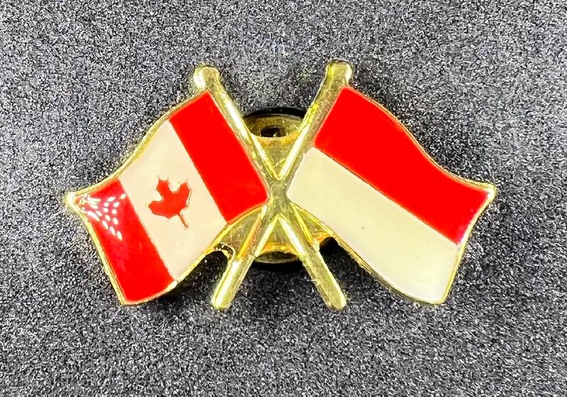Canada/Indonesia cross pin