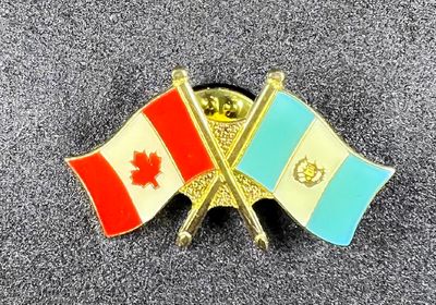 Canada/Guatemala cross pin