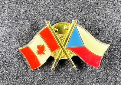 Canada/Czech Republic cross pin
