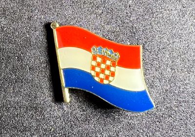 Croatia pin