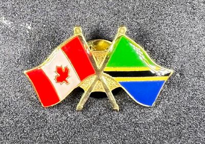 Canada/Tanzania cross pin