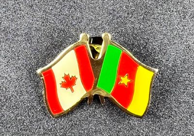 Canada/ Cameroon cross pin